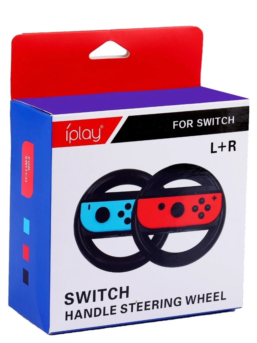 Brand New!!! iplay for Switch Handle Steering Wheel (Color-Red and Blue)2pk
